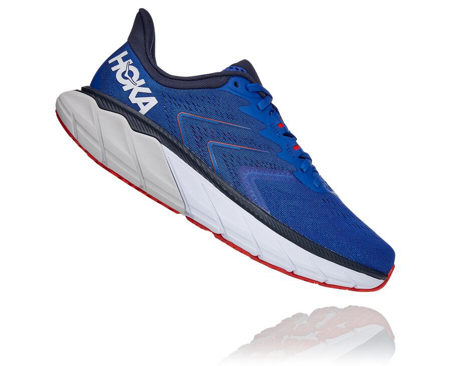 Tenis Hoka One One Hombre Azules - Arahi 5 - XWUZ32047